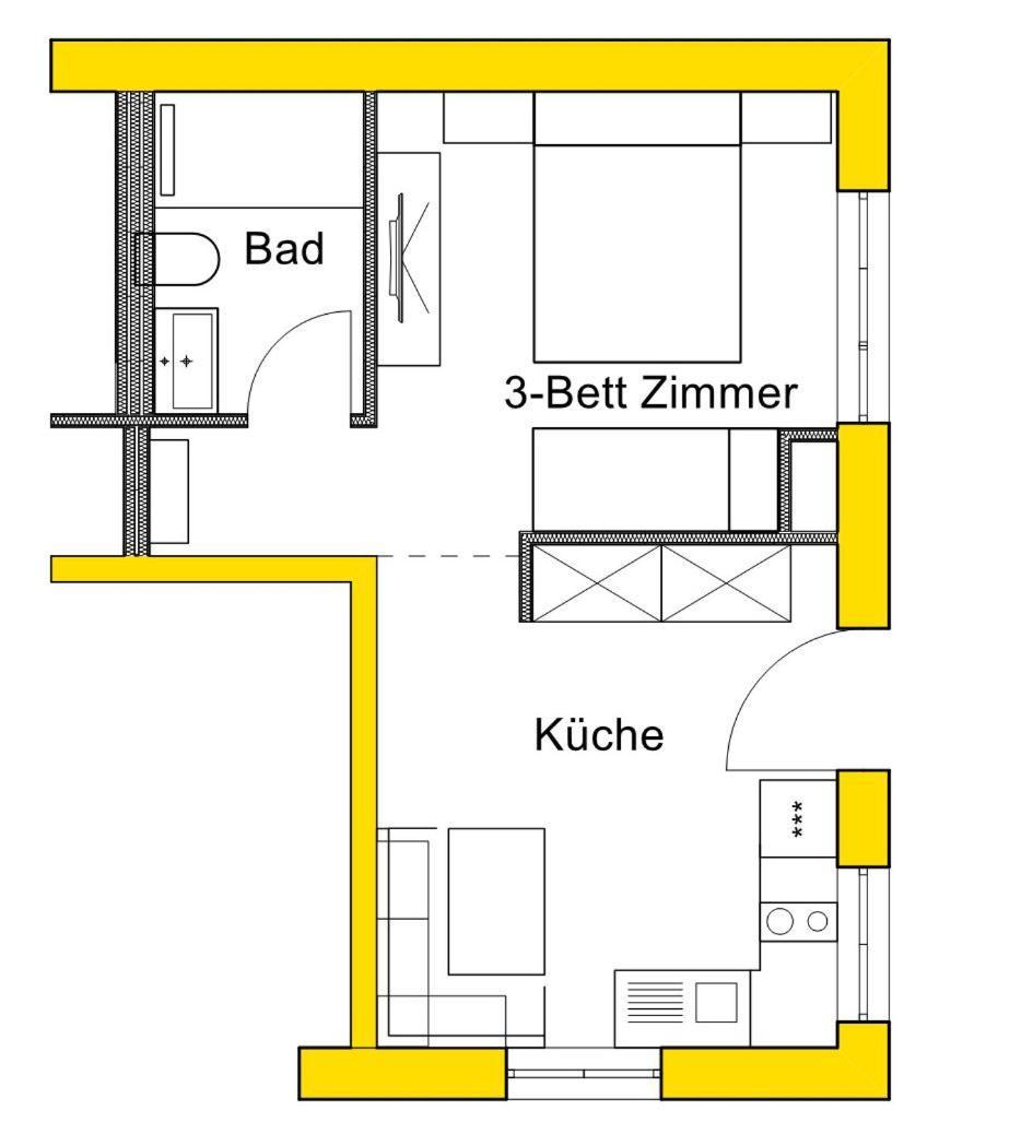 Appartementhaus Alma Szoba fotó